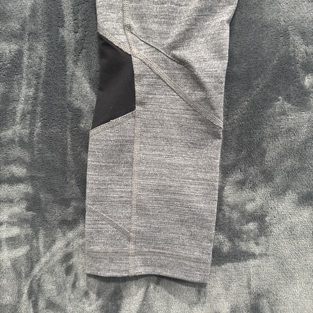 Lululemon Leggings Womens Size 4 Speed Up Tight Crop Gray Athleisure Gym Yoga - Picture 3 of 7